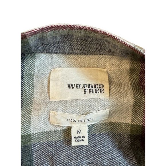 Plaid Button-Up Tunic Top - Picture 4 of 4